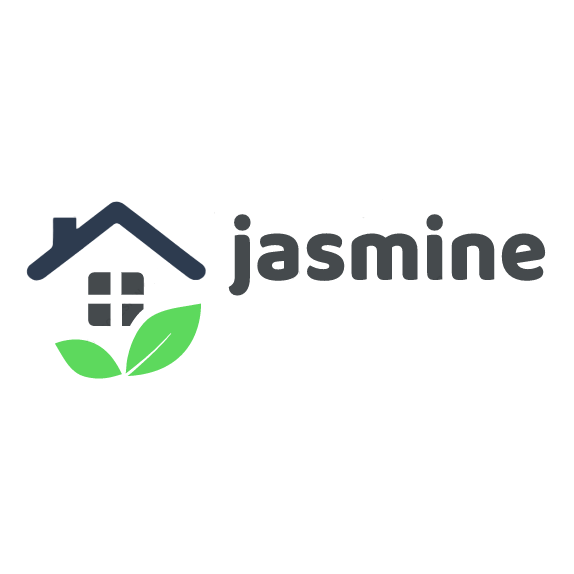 Jasmine shed range brand logo.